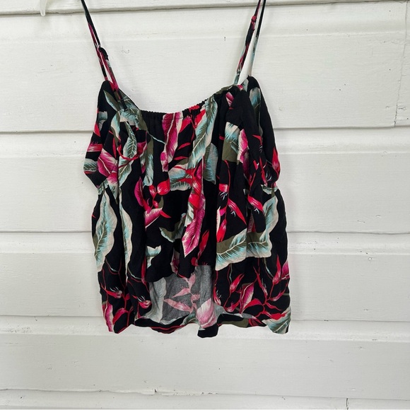 Volcom Tropical Floral Spaghetti Strap Tank - Picture 4 of 4